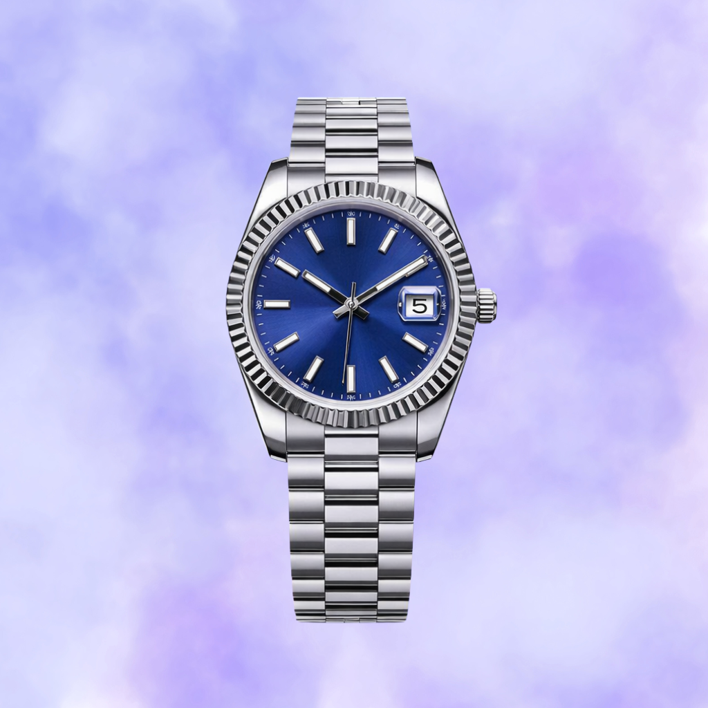 Classic Date Watch 41 – Blue Dial